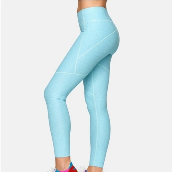 Outdoor Voices Pants - Outdoor Voice 7/8 Pool Blue Workout Leggings